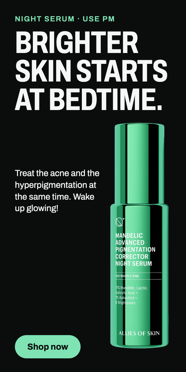 Fairy Glow Mother approved! Allies of Skin Mandelic Pigmentation Corrector Night Serum